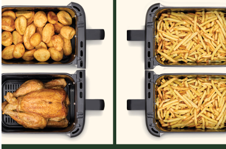 C 3 Independent Cooking Zones